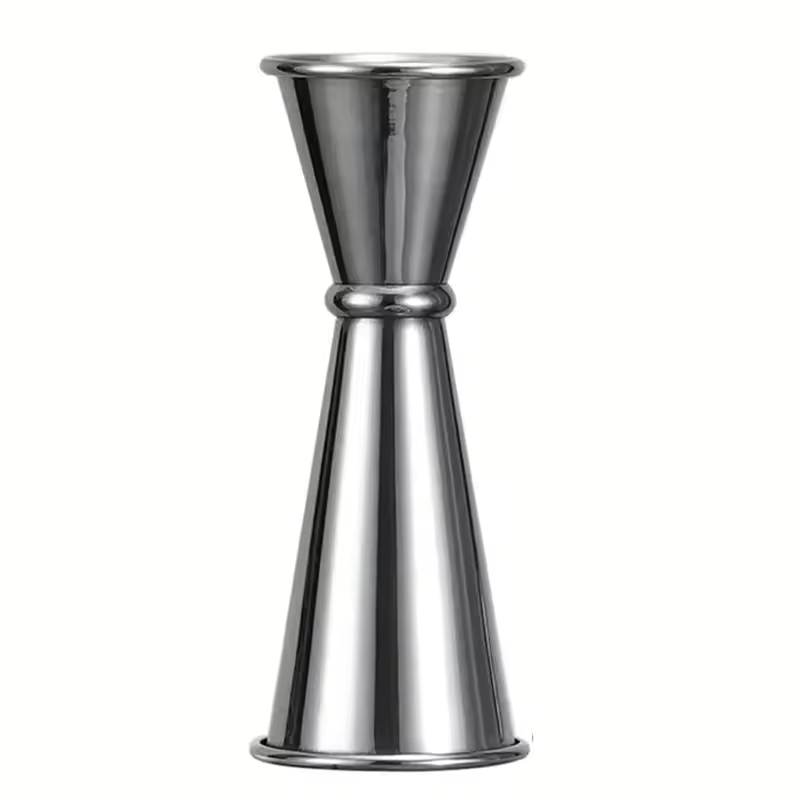 New Cocktail Wine Shaker Measure Cup 30/60ml Stainless Steel Double Shot Drink Spirit Measure Jigger Kitchen Supplies Tools Bar