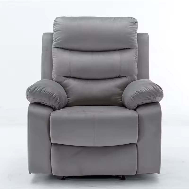 Single Hot Sale Recliner Manual Sofa for Living Room
