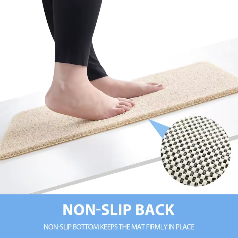 Super Comfy Shower Mat DIY Anti Slip Bath Mats Drainable Easy To Clean Washable Bathroom Mat Non-slip bath mat