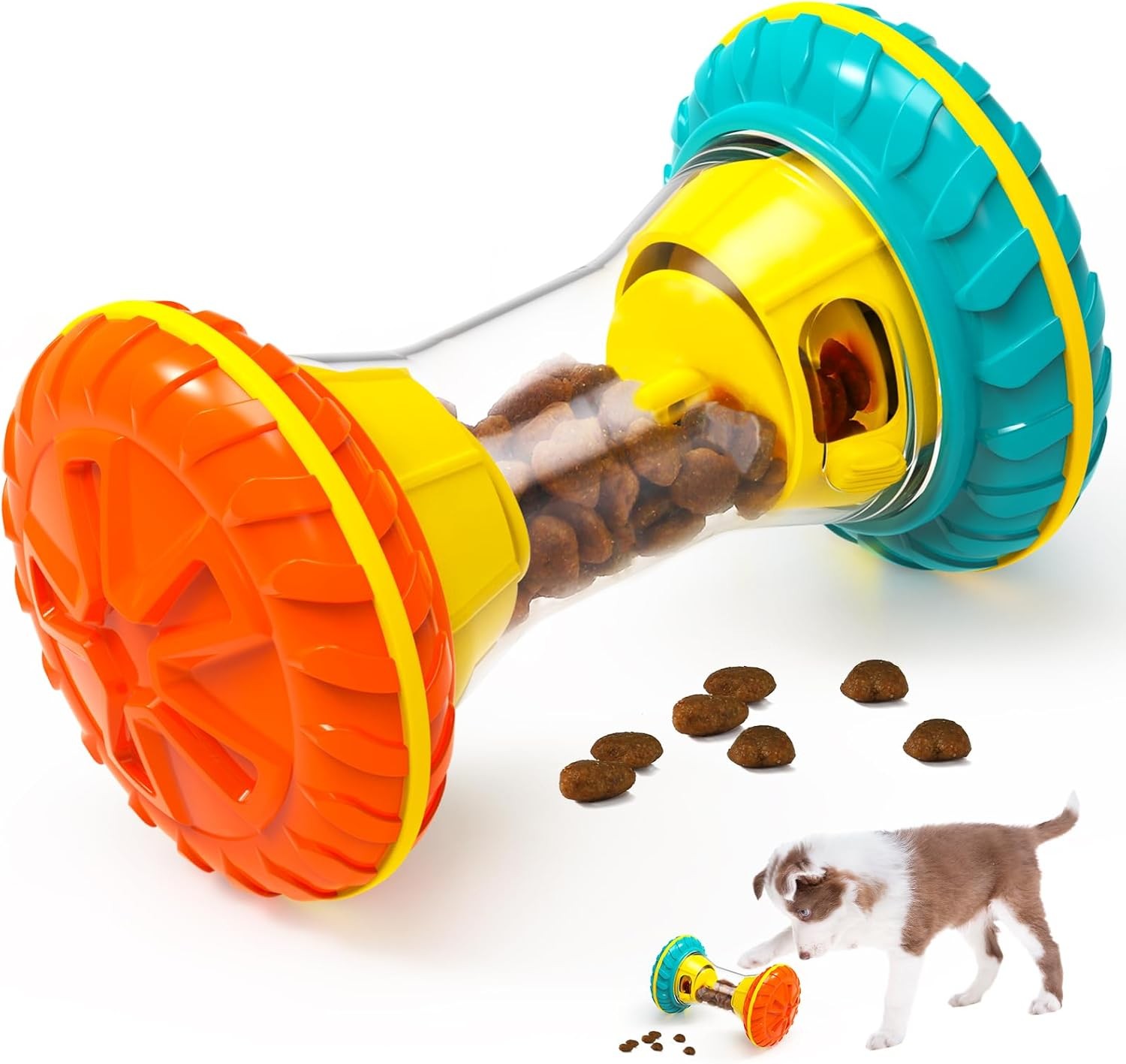 BoYoYo Interactive Dog Toys, Dog Puzzle Toys for Smart, Dog Enrichment Toy to Keep Them Busy, Treat Dispensing Toy Slow Puzzles Feeder
